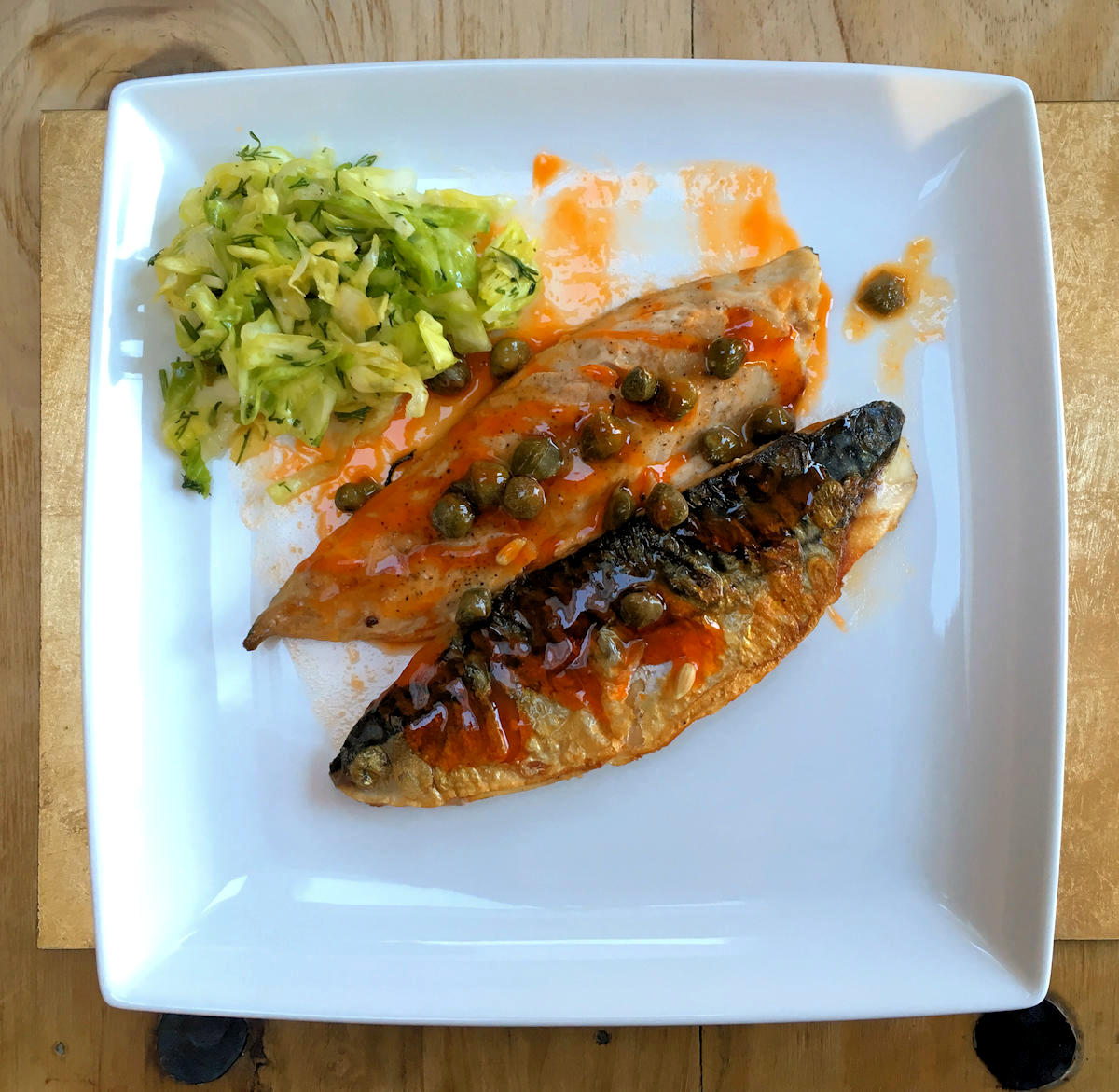 Sticky Mackerel Fillet Recipe Cuisine Fiend